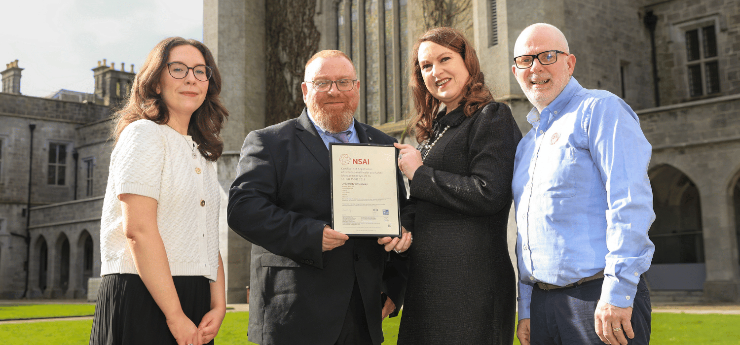 L-r) Áine Flaherty,  Mark McNally, Lorraine Rushe, Kenny O'Toole