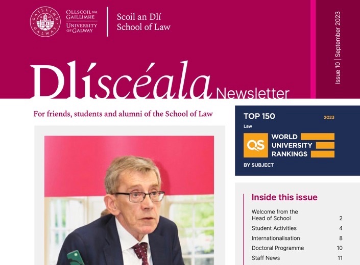 Dlíscéala - School of Law Newsletter 
