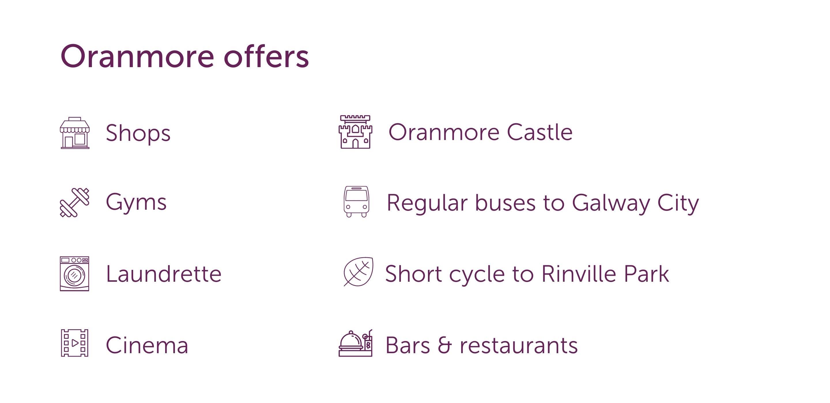 Oranmore offers