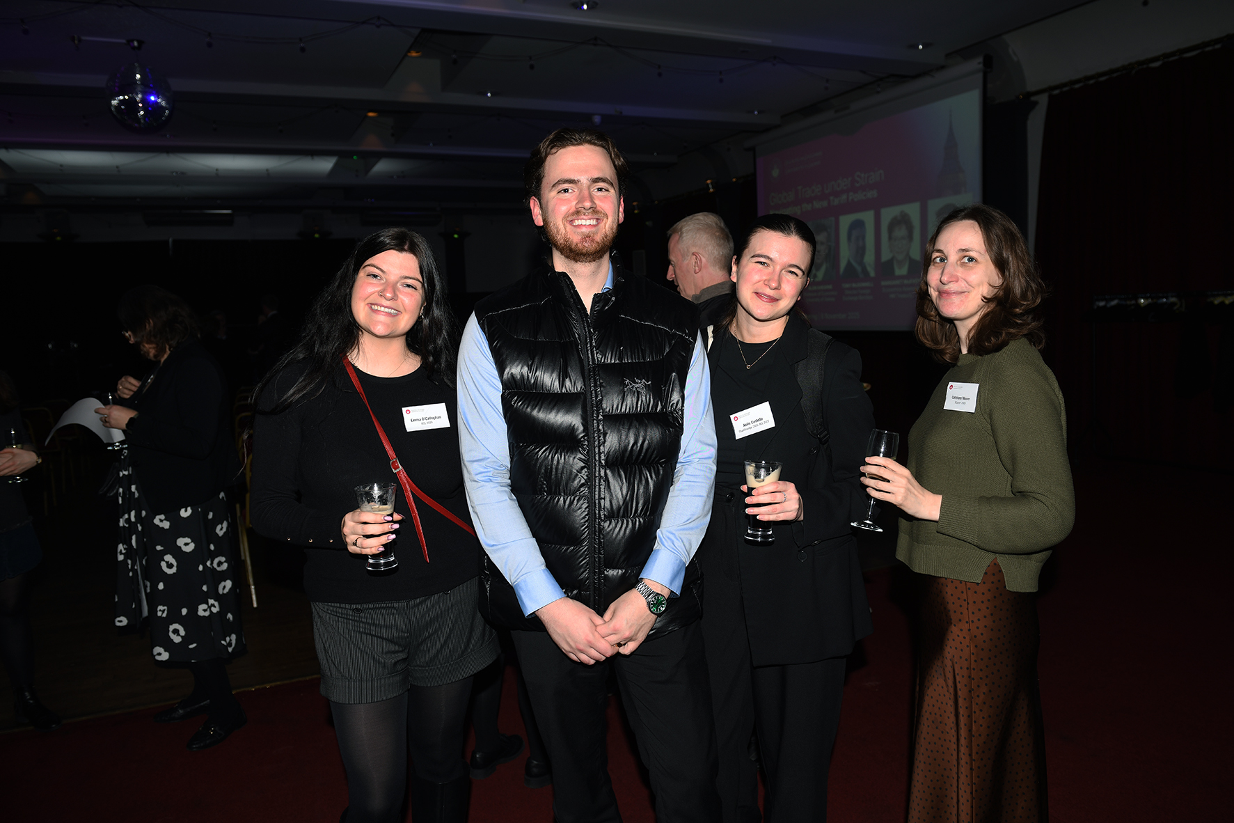 Emma O'Callaghan, James Duggan, Aoife Costello and Caitriona Moore