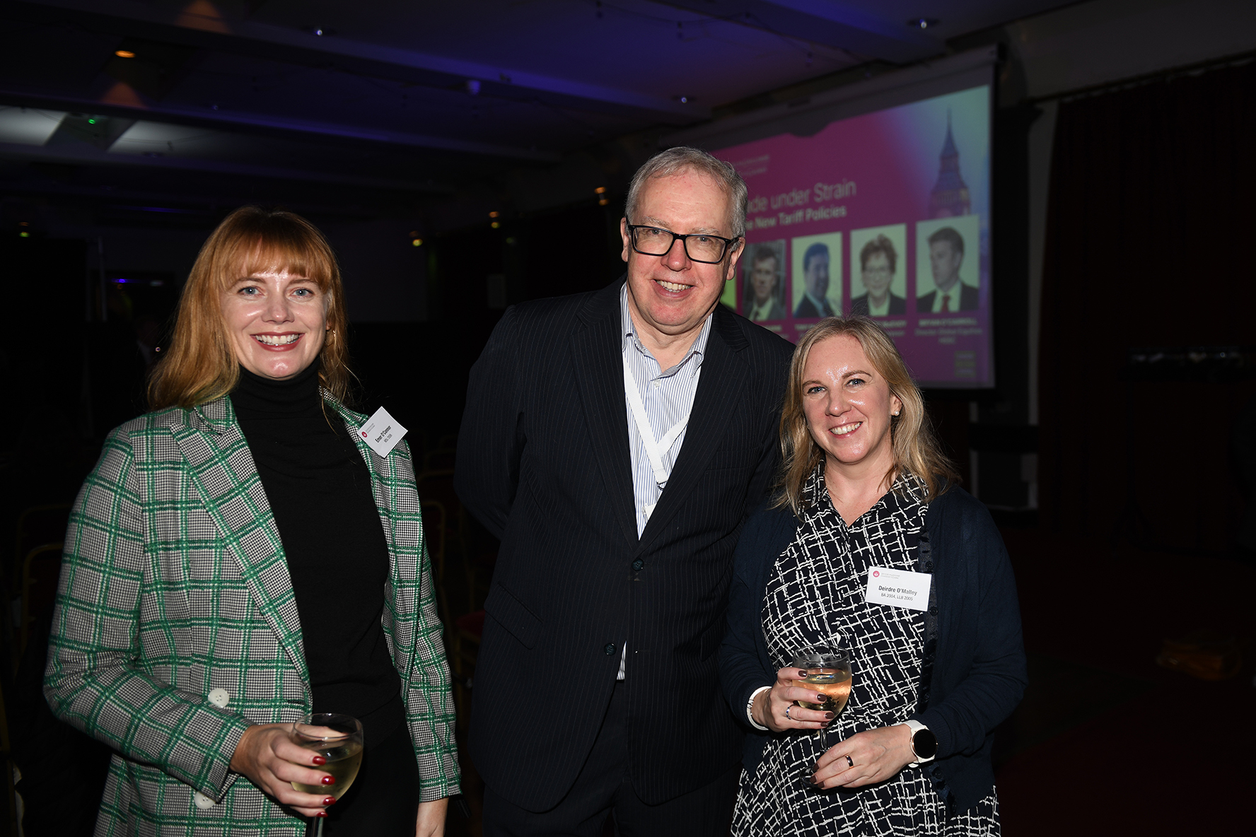 Emer O'Connor, Colm O'Dwyer and Deirdre O'Malley