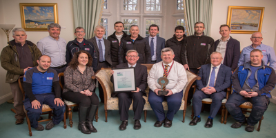 SEAI 2019 Energy team award Photo with Ciarán Ó hÓgartaigh