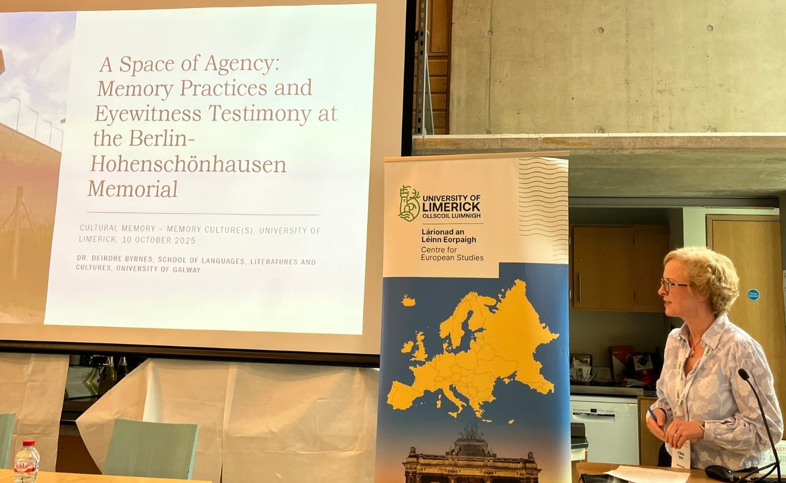 Deirdre's presentation about the Berlin-Hohensch&ouml;nhausen Memorial (former GDR State Security prison)