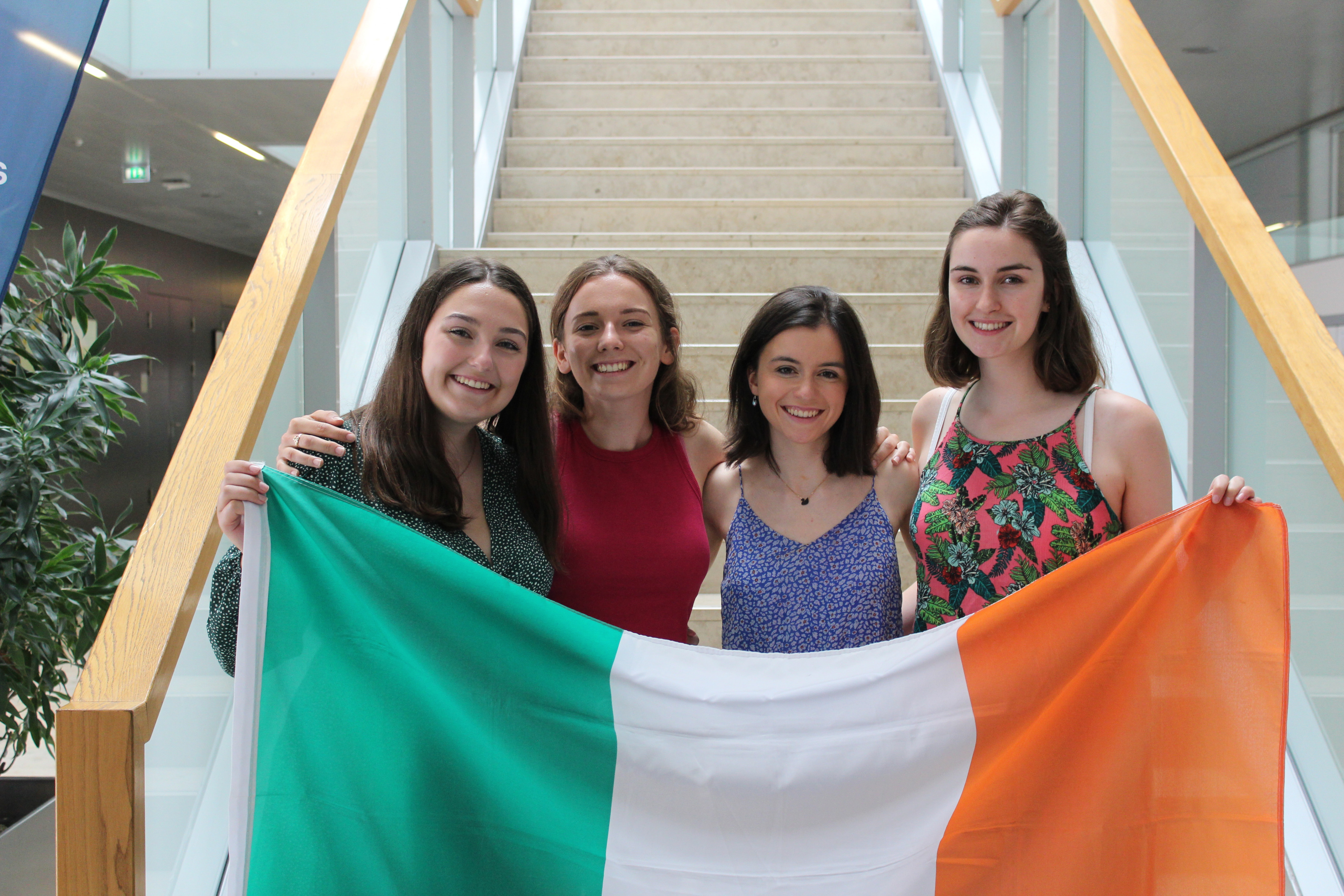 NUI Galway Students at the International Summer Academy in Engineering 4 Women