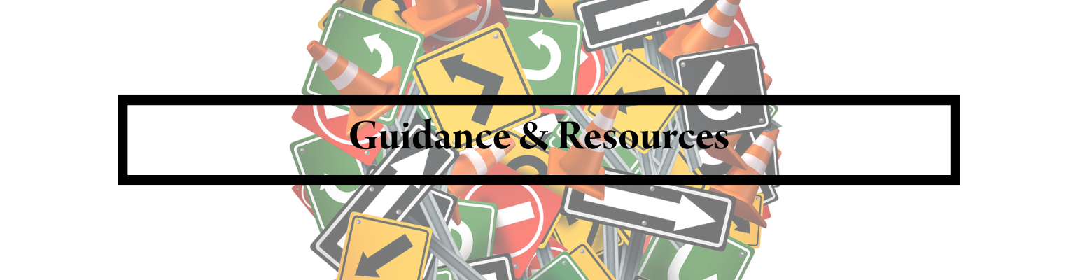 Guidance and Resources Banner