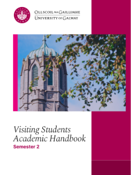 Front Cover of Visiting Student Handbook