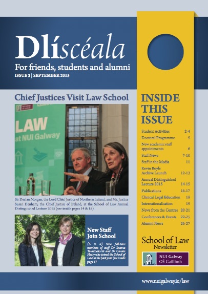 School of Law Newsletter 2015