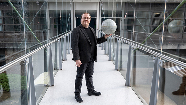 Dr. Christian Ginski, leader of the survey program for planet-forming disks