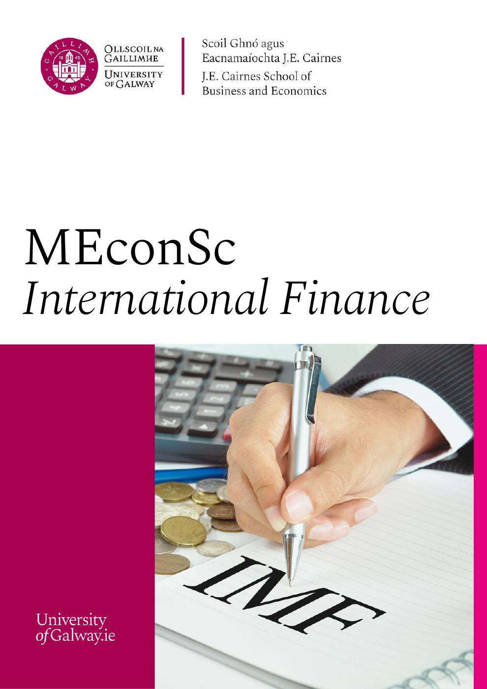 Digital Brochure MEconSc International Finance 2024