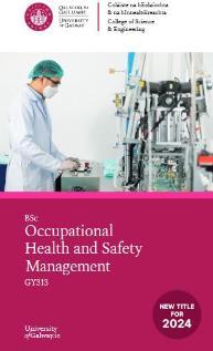 BSc Occupational Health & Safety Management (GY313)