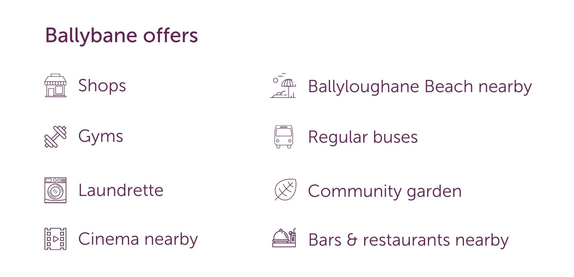 Ballybane offers, student accommodation