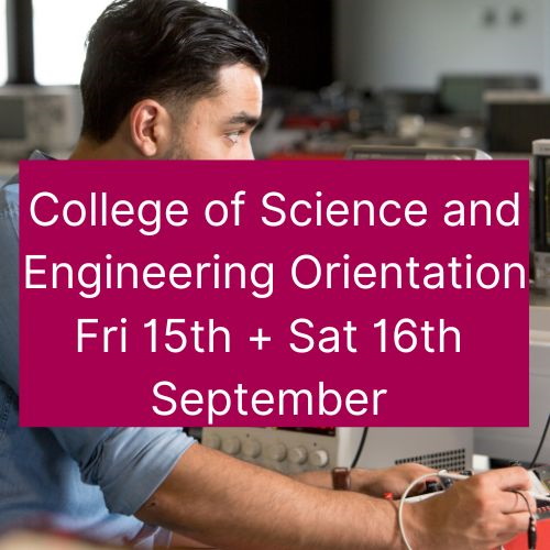 College Orientation, Friday 15th and Saturday 16th of September