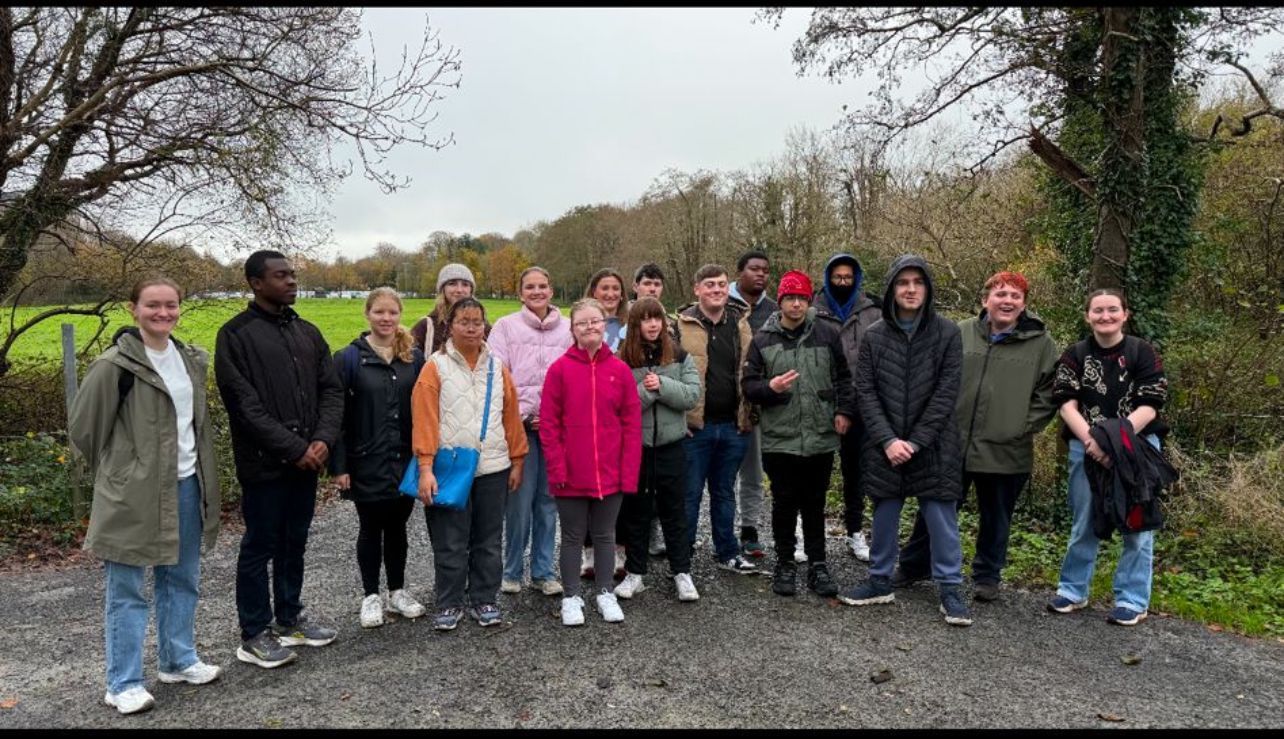 A group of third-year psychology students took part in a site visit to St. Joseph’s Training Centre in Newcastle. This visit was organised as part of the Community Psychology module.