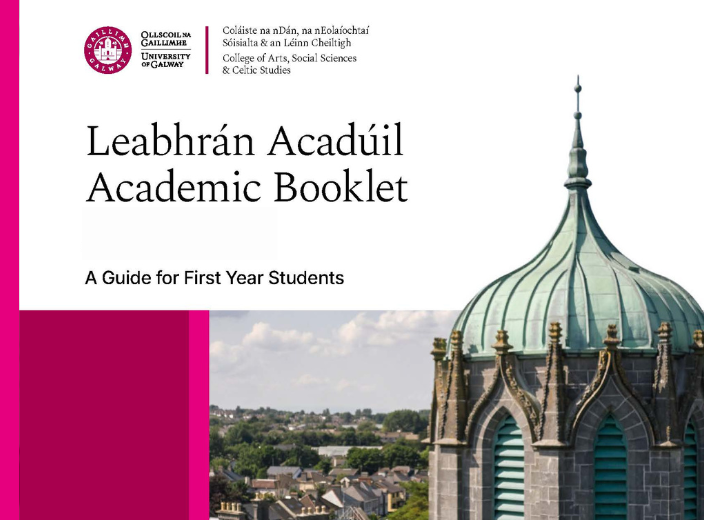 First Arts Academic Booklet