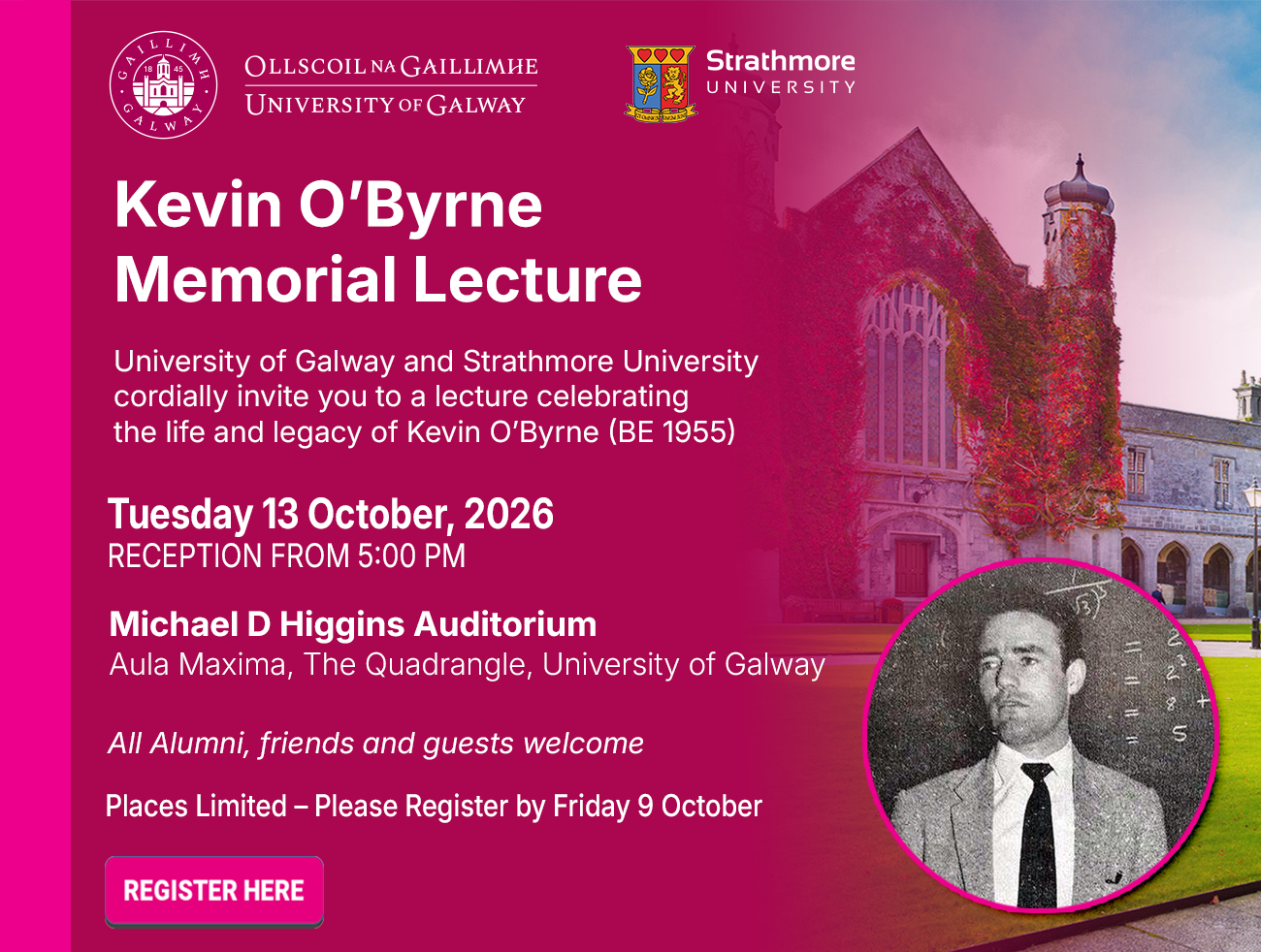 Kevin O'Byrne Lecture Graphic