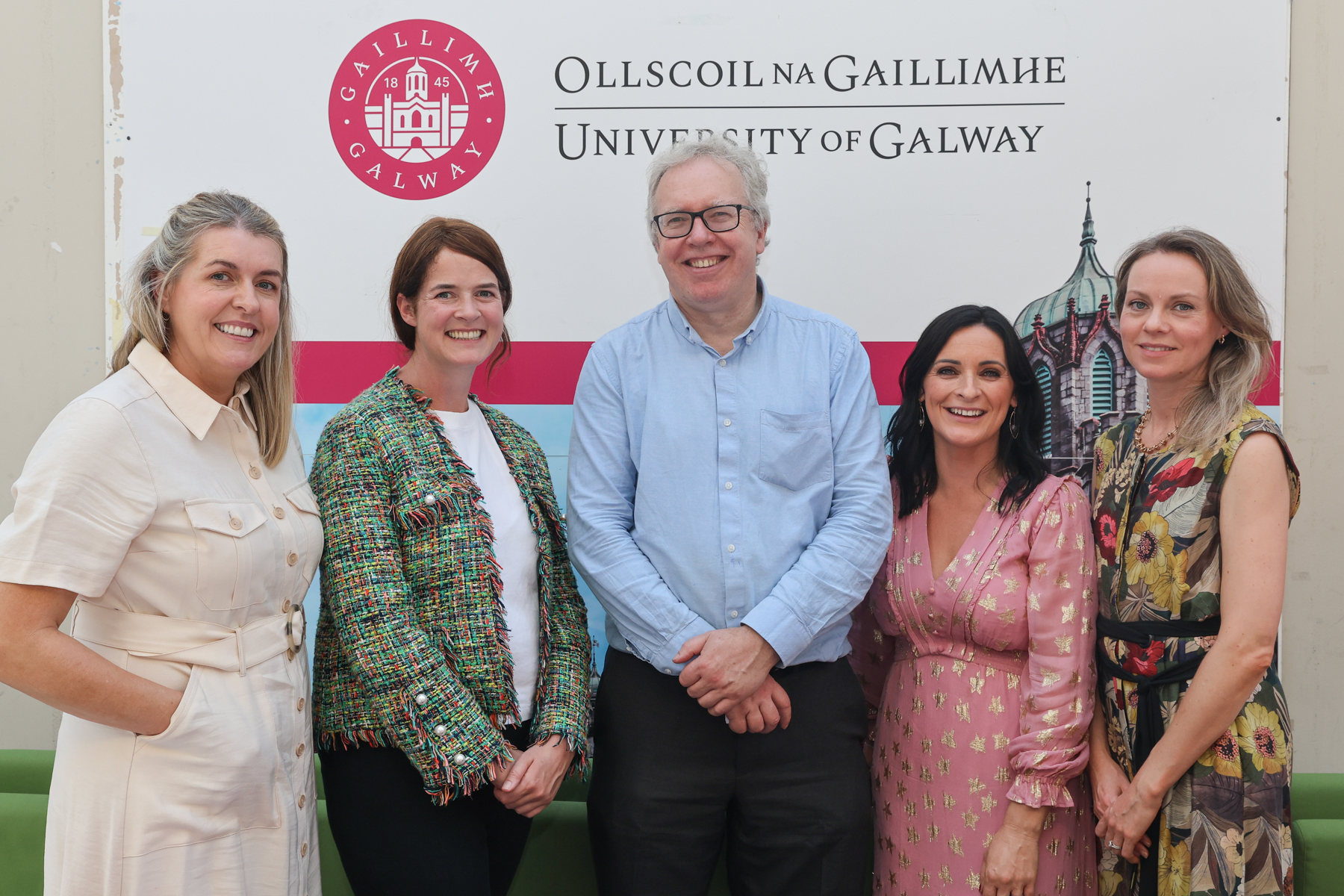 Catherine Conroy, Julie Stafford, Colm O'Dwyer, Mary Chambers and Louise Monahan, University of Galway