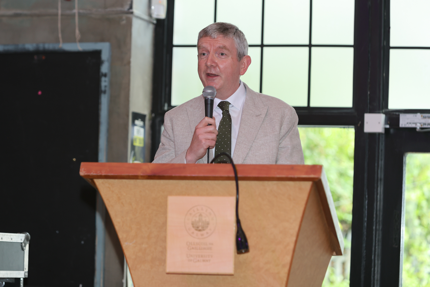 Professor Peter McHugh, Interim President, University of Galway.