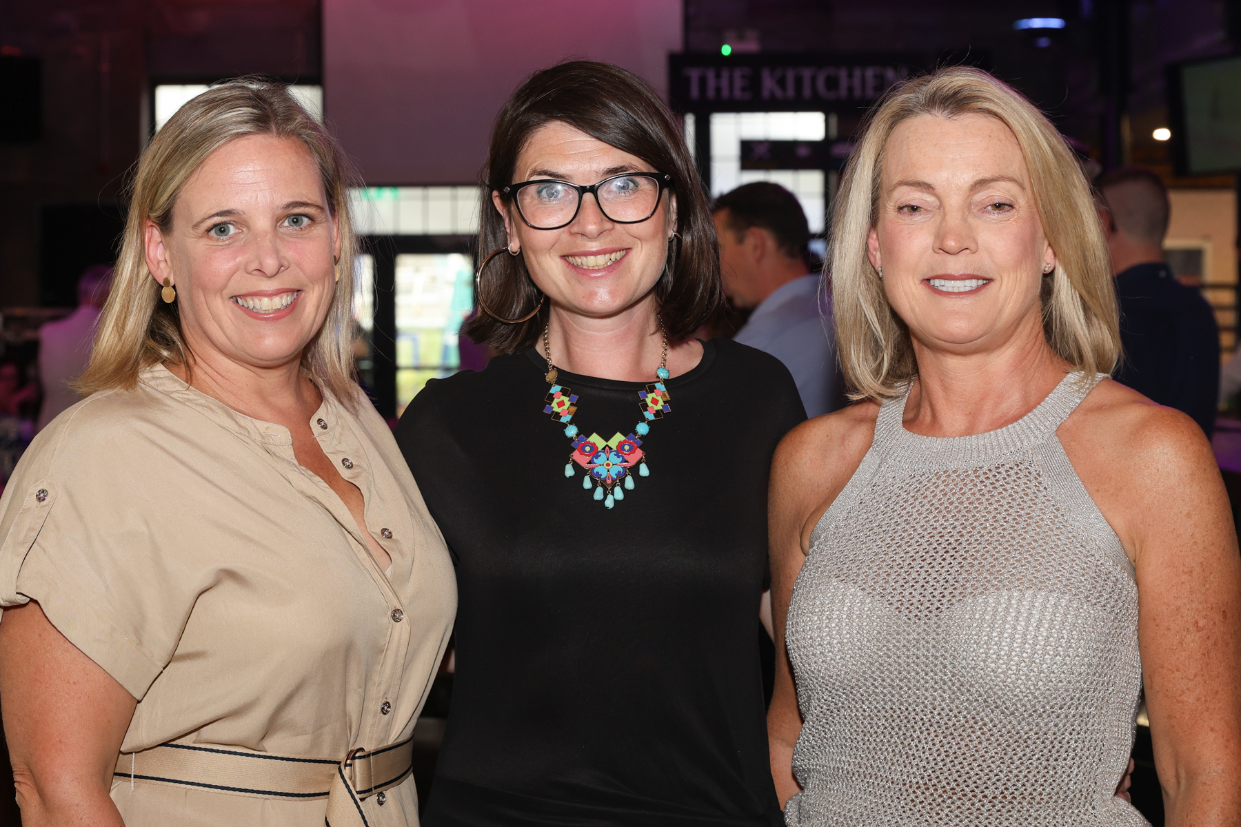 Sinead Crowley, Maria Tiunan and Saoirse Kennelly