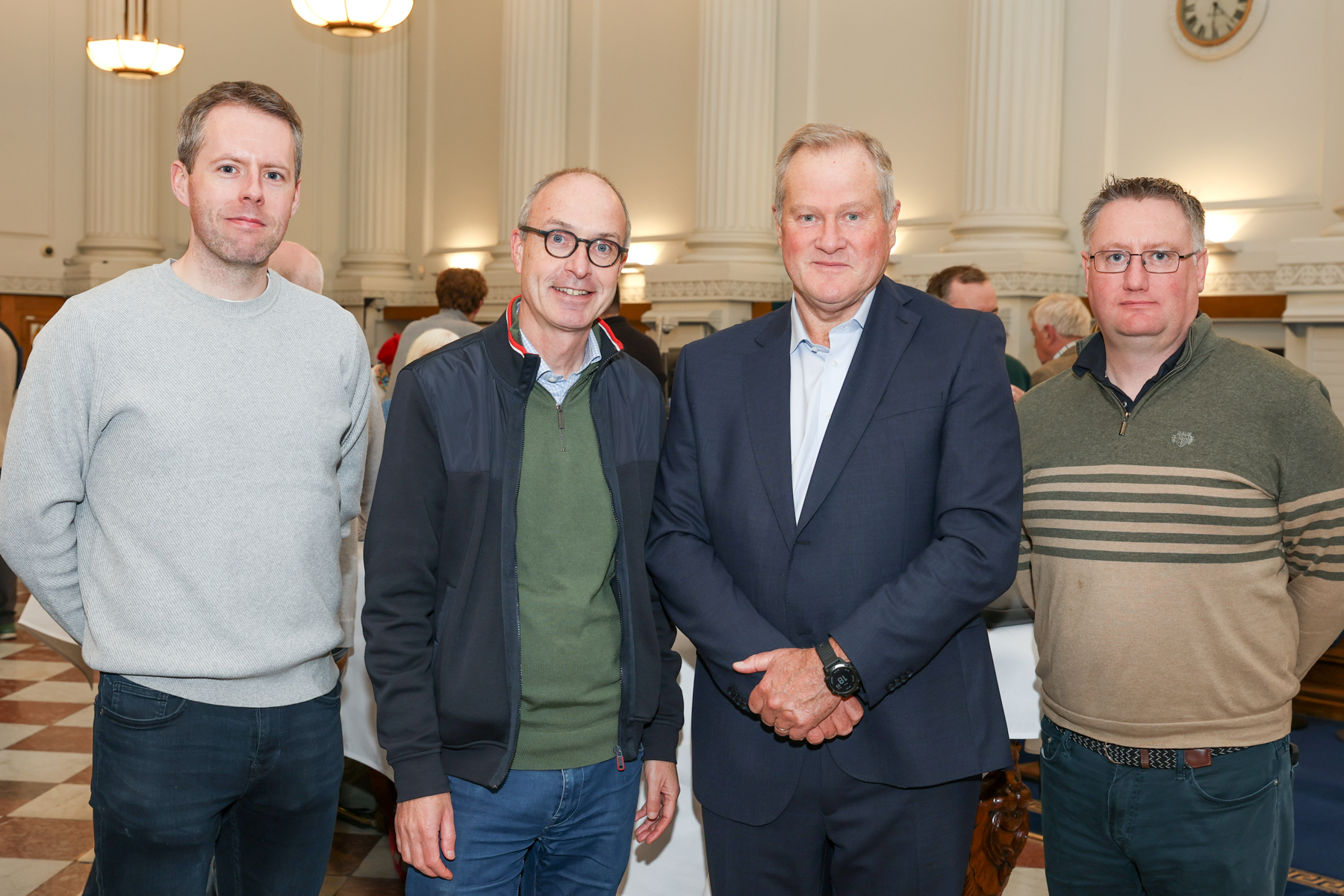 John McManus, Noel O'Dowd, Karl Croke and Alan Lenihan