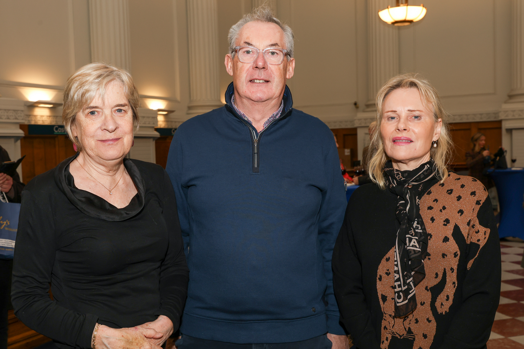 Juliet McAleese, Patrick Benson and Anne Bracken