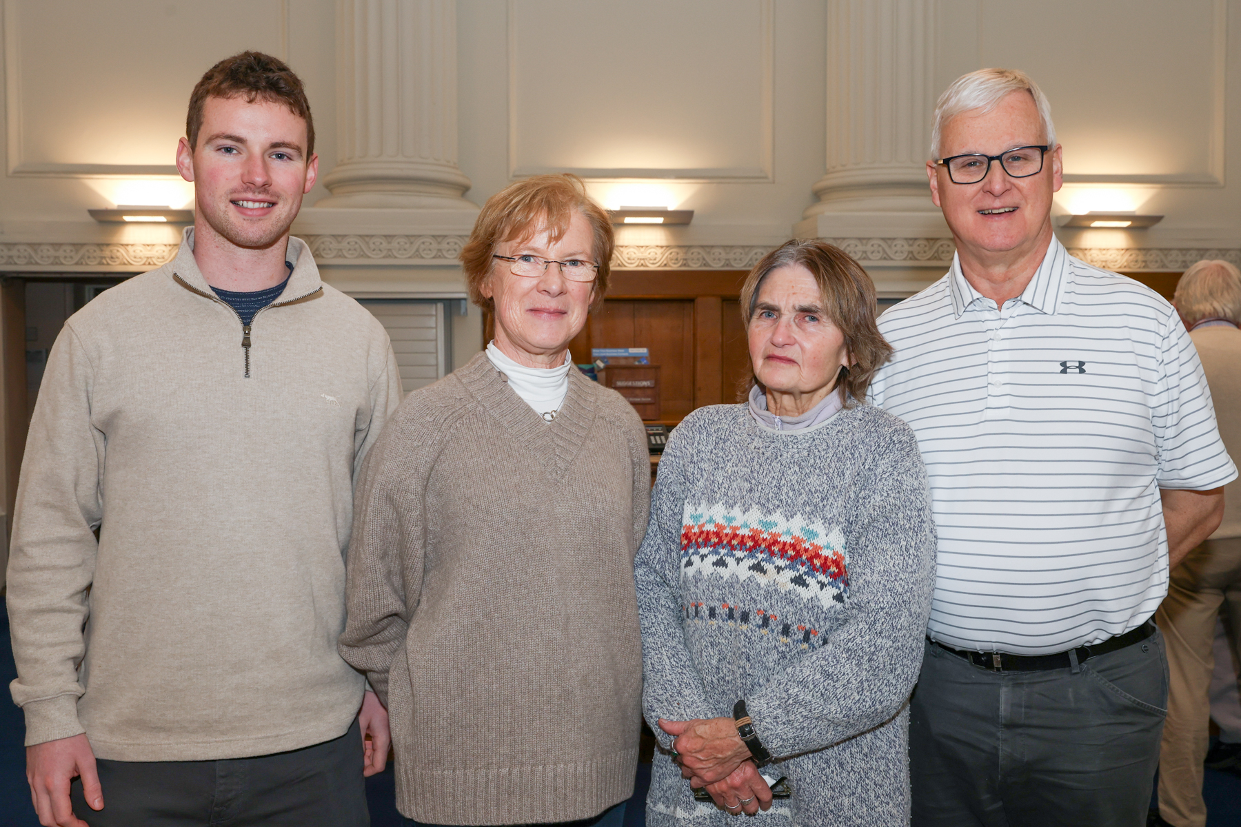 Niall Fallon, Maeve Fallon, Mary Miller and Martin Fallon