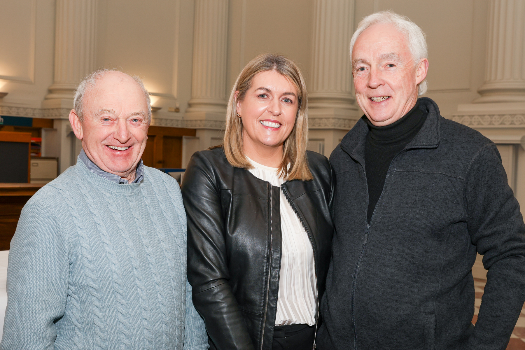 Seamus Kavanagh, Catherine Conlon and Brendan MacNamee