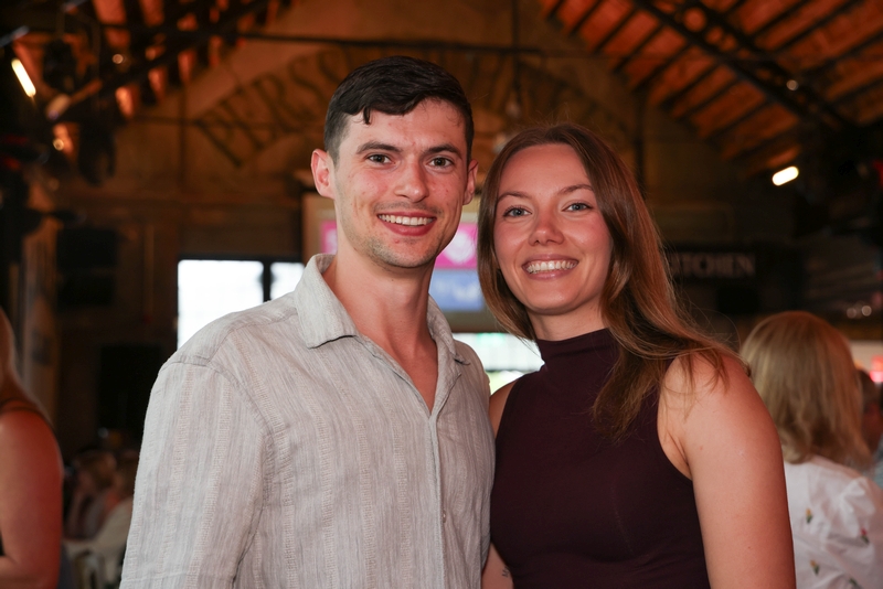 Robert Brown and Ella Tomczak