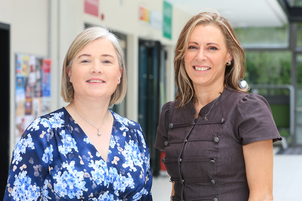 Geraldine Keaveney and Denise Duignan