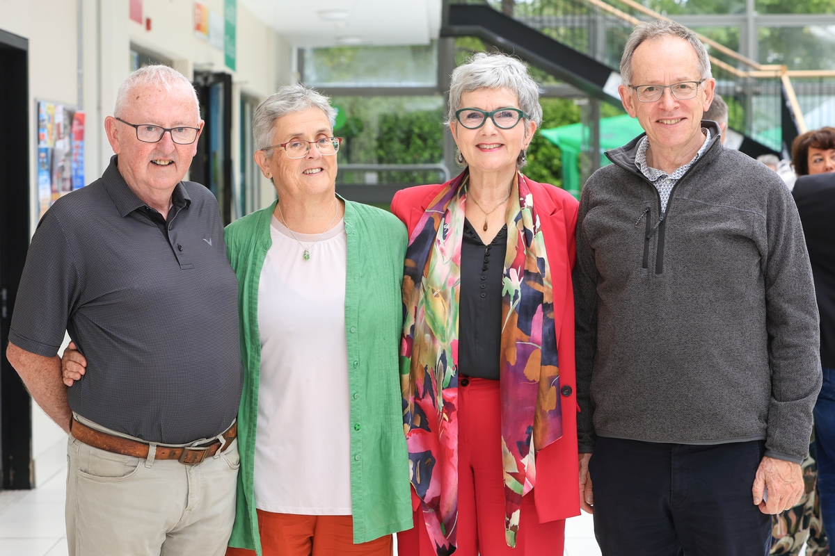 Joe Doherty, Maureen Ring, Katherine Tierney and Pearse O'Gorman