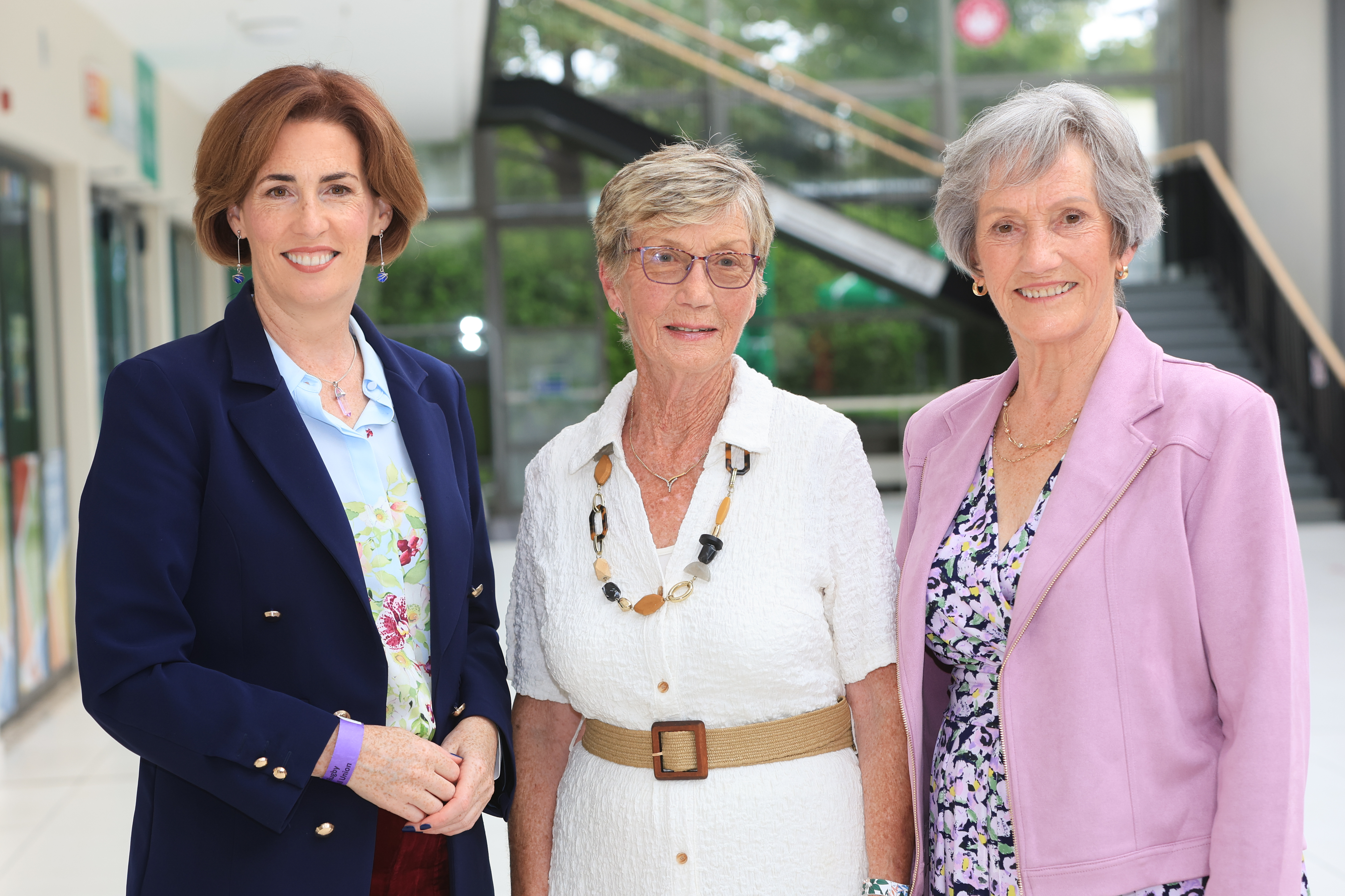 Hildegarde Naughton, Vicky Buckley and Marguerite Naughton. Photo Martina Regan.