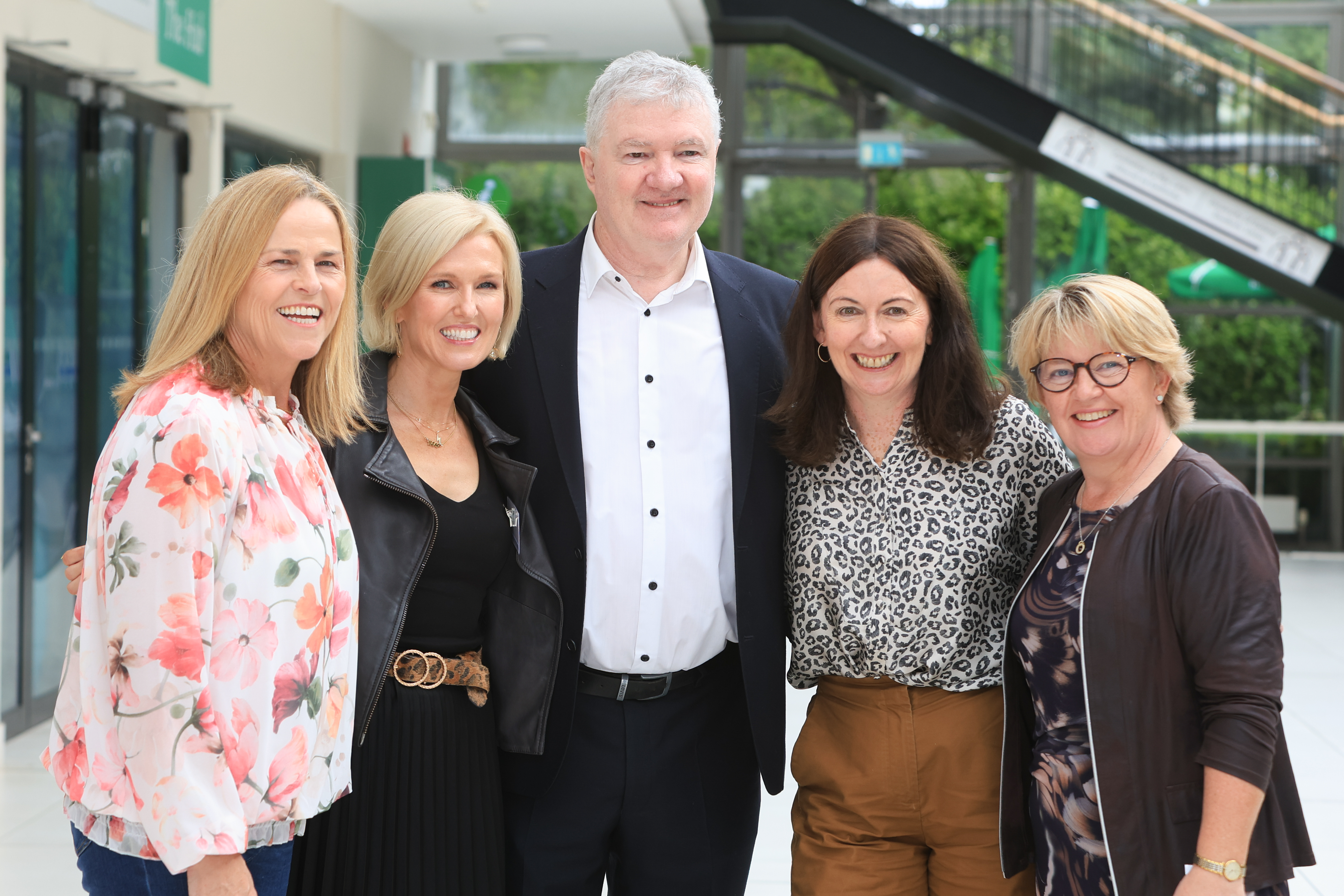 Niamh Bray, Marie Sheil,Tommy O'Brien, Shirley Neville and Patricia McNicholas. Photo Martina Regan.jpg