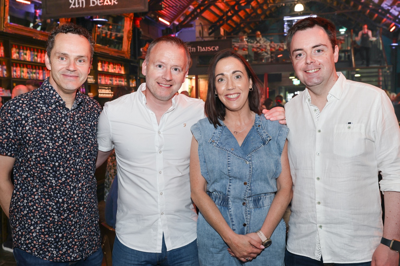 Daniel Walsh, Niall Crossan, Carol Boylan and Mark McGuinness