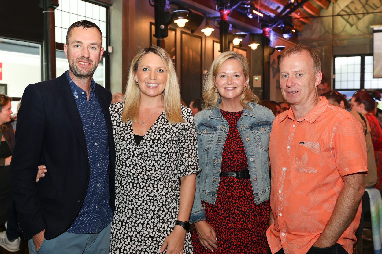 Joe Corcoran, Aisling Lennon, Fiona Duggan, Padraig de Burca