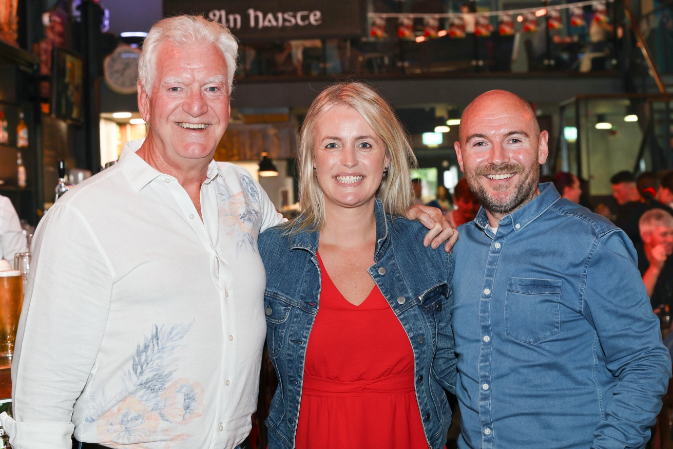 John Lavelle, Lorna Lavelle and Noel McHale