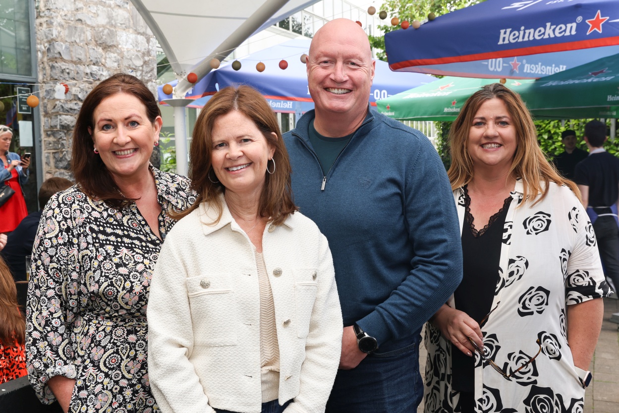 Marian Campbell, Bernadette and Conor McGauren and Annette Cosgrove