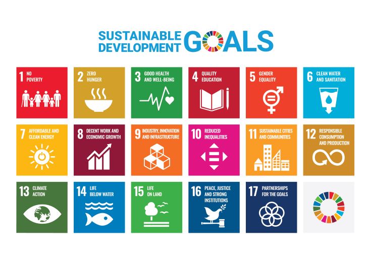 table containing sustainable development goals