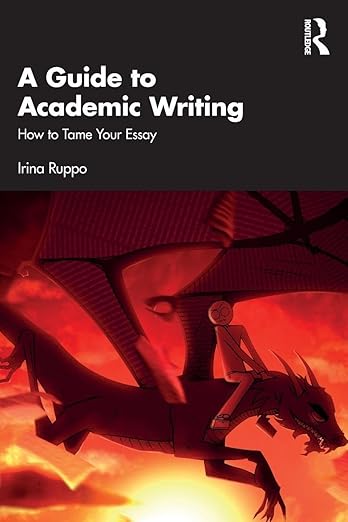 Book cover, in black and red