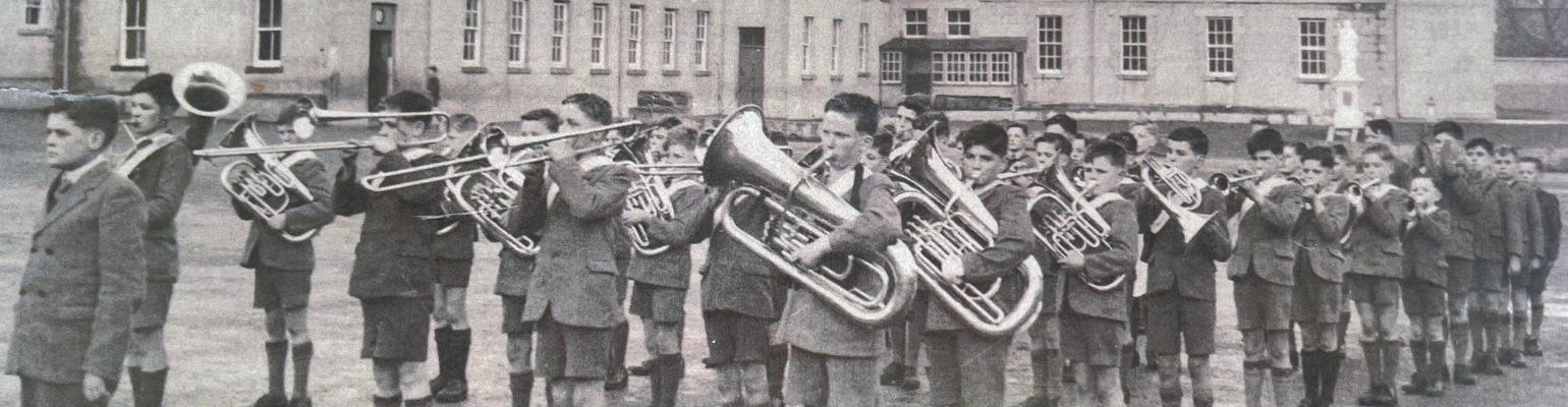 Black and white historical photograph denoting funded research project led by Dr Sarah-Anne Buckley
