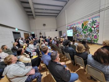 Rathgurreen archaeological excavation 2025 Maree outreach presentation 9-9-2025