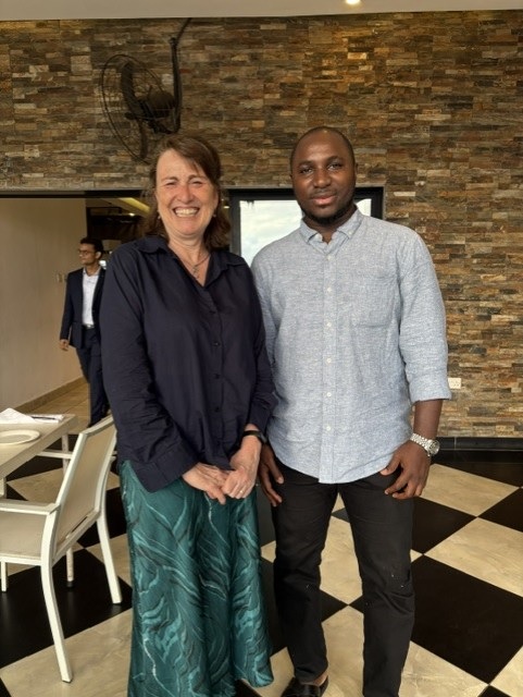 Dr Una Murray & Umaru Fofanah