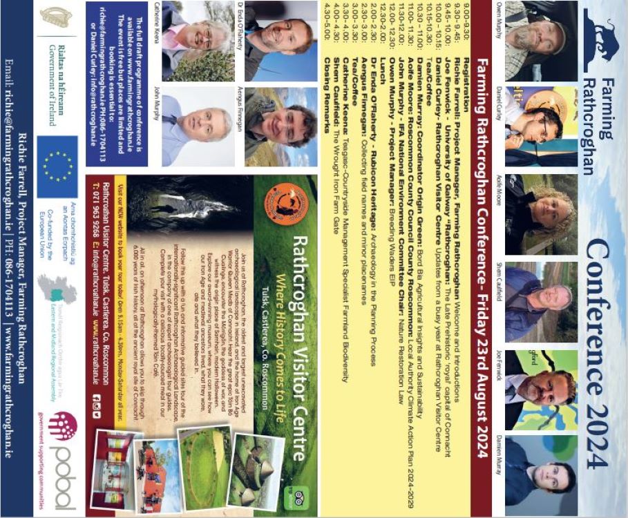 Farming Rathcroghan Conference 2024 programme