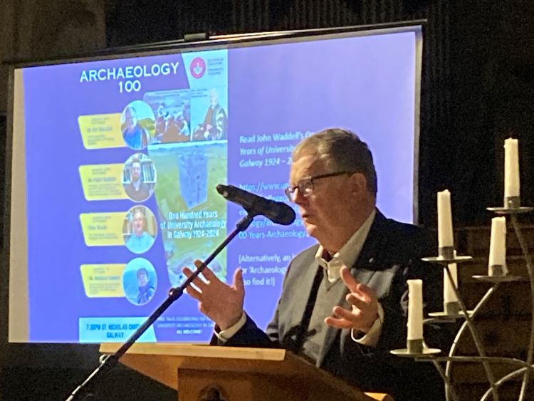 Dr Patrick F. Wallace, Lecture in St Nicholas's Collegiate Church 16-09-2024