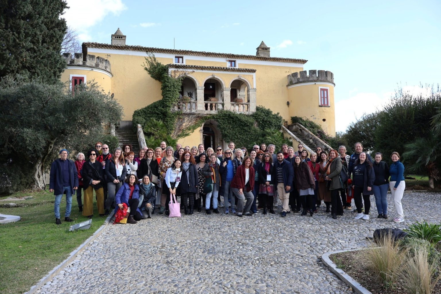 Associate Professor Maura Farrell at the International Community of Practice in Italy, Janaury, 2025