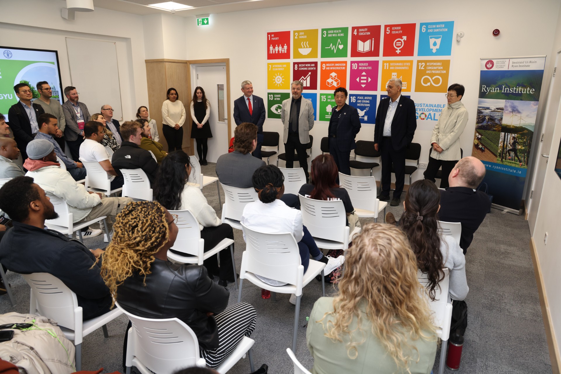 Geography MA students meet Director General, Qu Dongyu, of the Food and Agriculture Organization