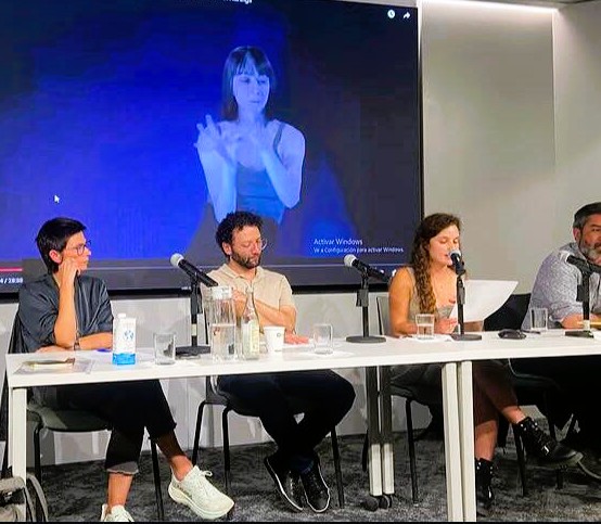 Rachel at PO EX foreground