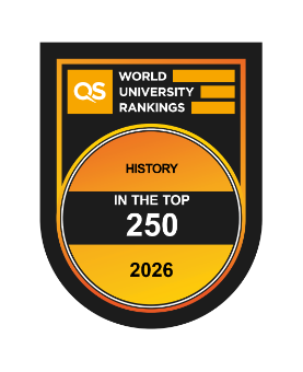 2026 QS World Rankings Subject Badge for History
