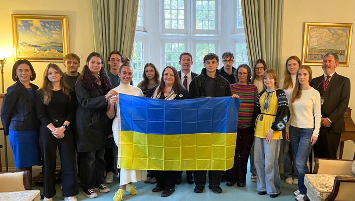 Ukrainian Ambassador Visits University of Galway