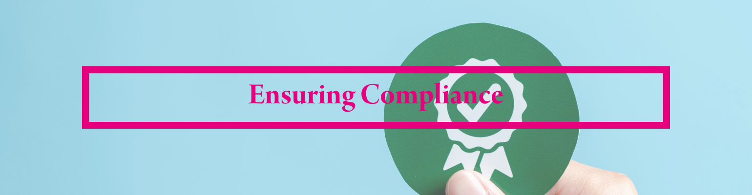 Ensuring Compliance Banner