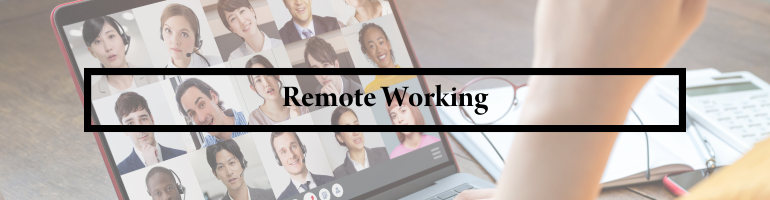 Remote Working Banner