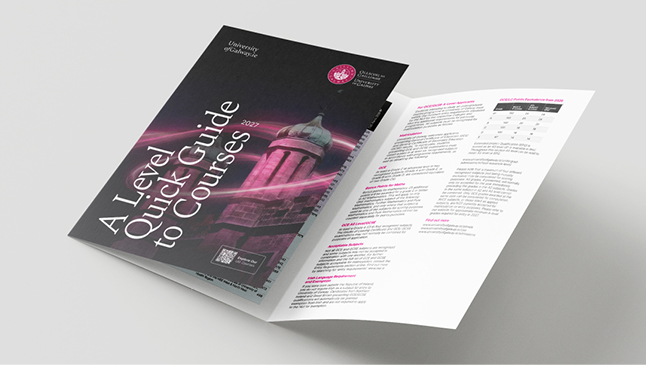 A-Level Quick Guide to Courses 2027